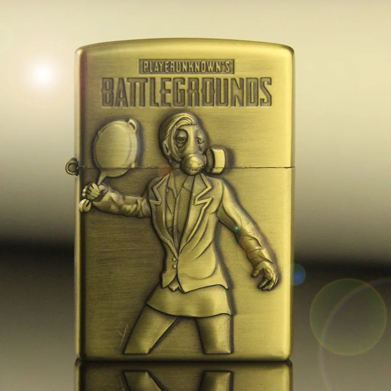 1 шт. 3D печать PUBG сигарета газовая зажигалка Playerunknown's Battlegrounds фигурка Зажигалка