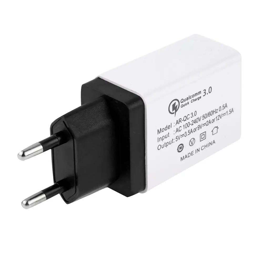 HAWEEL быстрое зарядное устройство с одним входом QC3.0 и USB-портами выходное 3 0 а