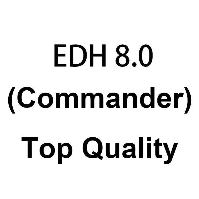 EDH SET 8 8,0 весь набор, 56 шт./лот, черный сердечник, современный/Традиционный/Винтажный/земельный набор, Смешанный Черный лотос, высокое качество, прокси-игральные карты, настольные игры - Цвет: EDH SET 8
