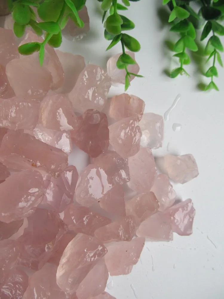 Натуральный розовый кварц crstal руды энергетический камень Любовь кристалл фэн