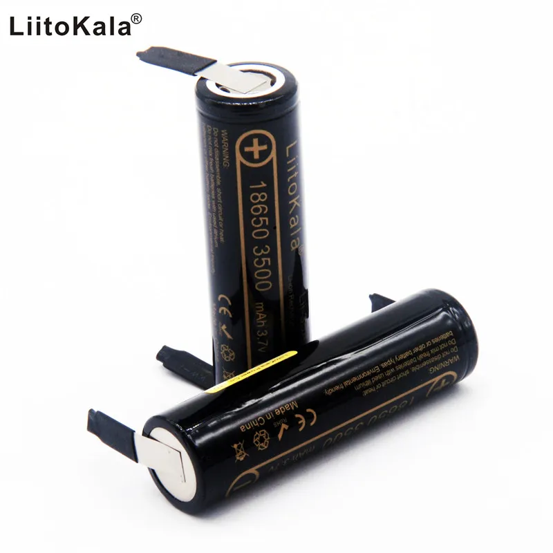 

10PCS Liitokala lii-35A-N 18650 3500 mAh 18650 lithium battery 3.6V discharge 20A, dedicated to Lii-35A battery + DIY nickel