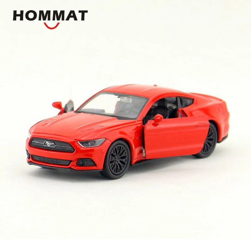 Модель автомобиля HOMMAT 1:36 Ford Mustang GT 2015 литой автомобиль из сплава коллекционная