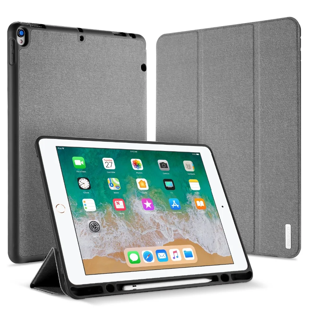 Откидной Чехол для Apple iPad Pro 12 9 &quot2017 искусственная кожа ТПУ защитный бампер