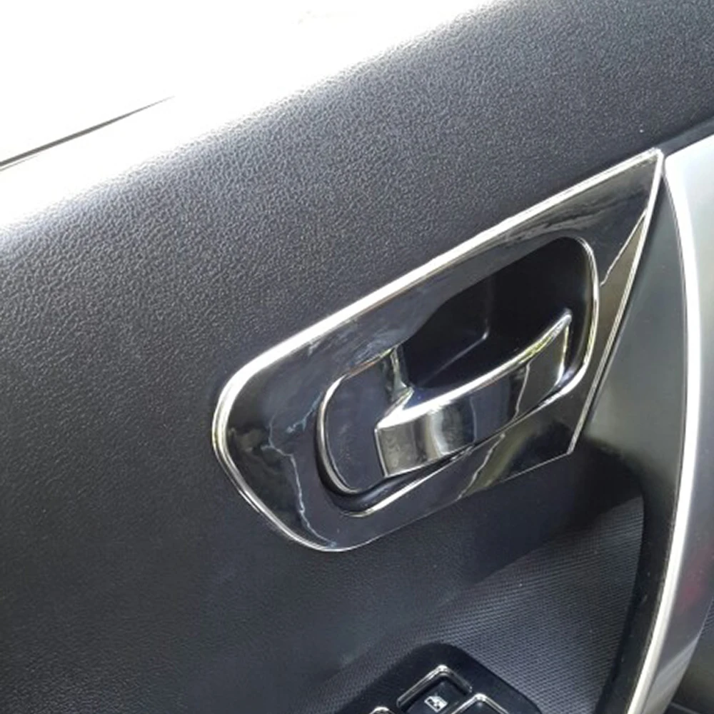 4 шт. Стайлинг автомобиля наклейка из нержавеющей стали ручное зажимное кольцо