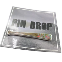 wholesale metal hard enamel lapel pin baseball badges