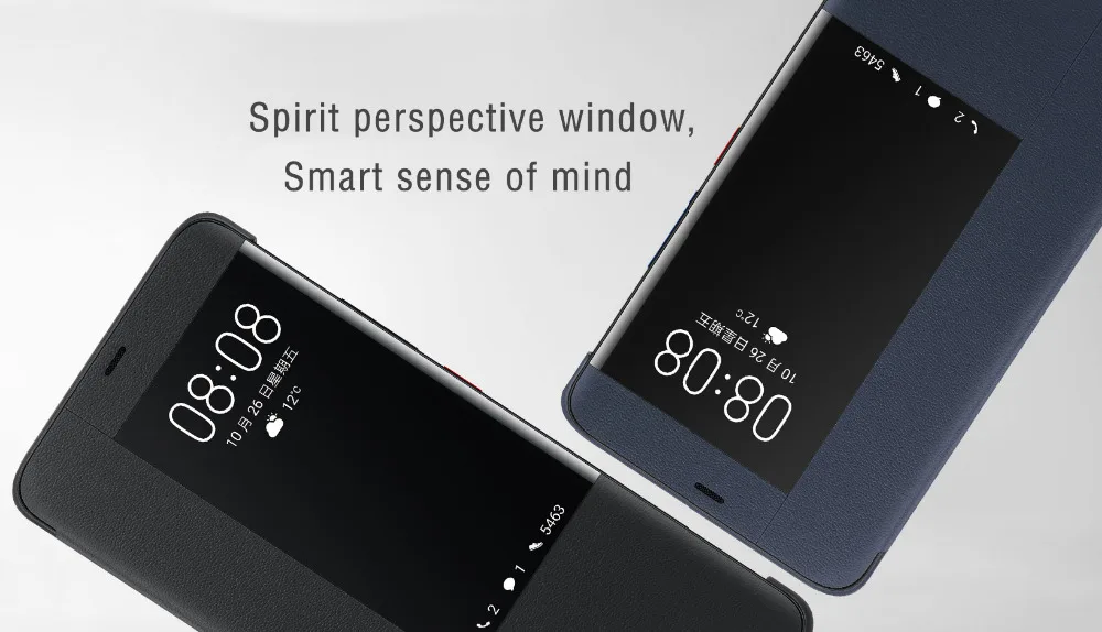 Чехол HUAWEI MATE 20, официальный умный защитный чехол для экрана HUAWEI MATE 20 Pro, кожаный чехол с откидной крышкой