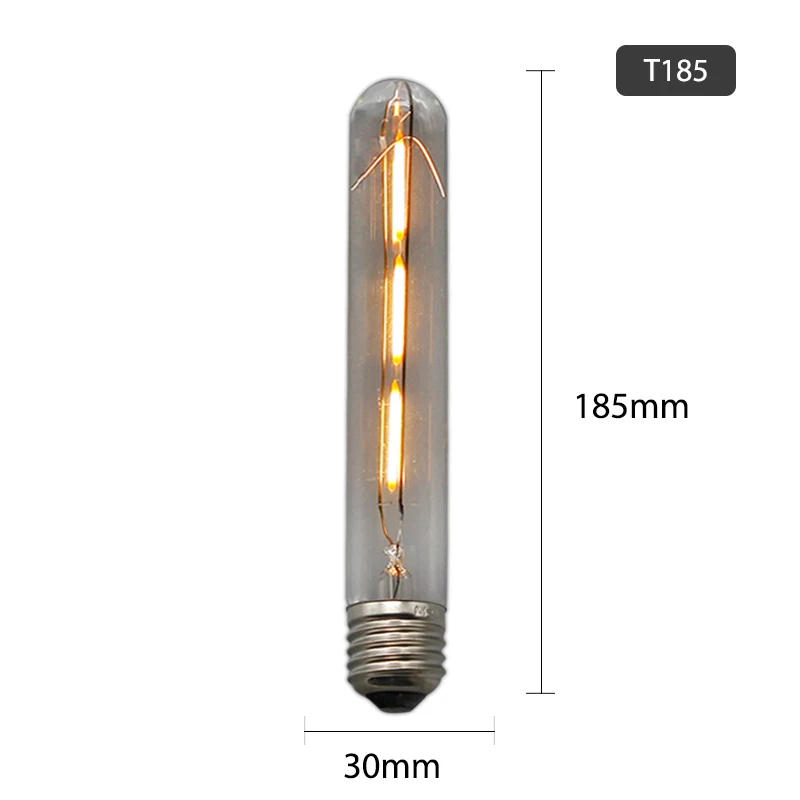 T45 T110 T185 T300 светодиодный Edison лампа колба в виде лампады E27 220v для декора стен