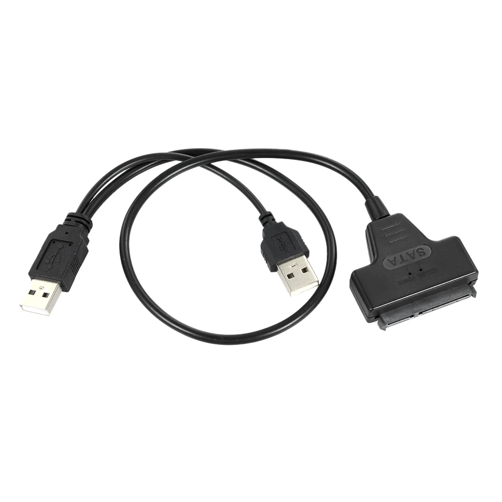 Кабель адаптер USB2.0 на SATA 22Pin для жесткого диска 2 5 дюйма HDD твердотельный диск