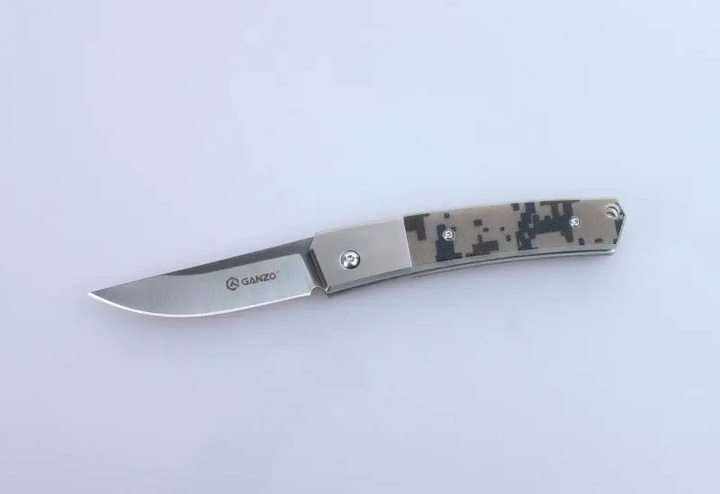 Camo Gango G7361 F7361 58-60HRC 440C лезвие G10 Ручка складной Ножи для выживания на природе, для кемпинга, для охоты, Ножи тактический edc - Цвет: Camo