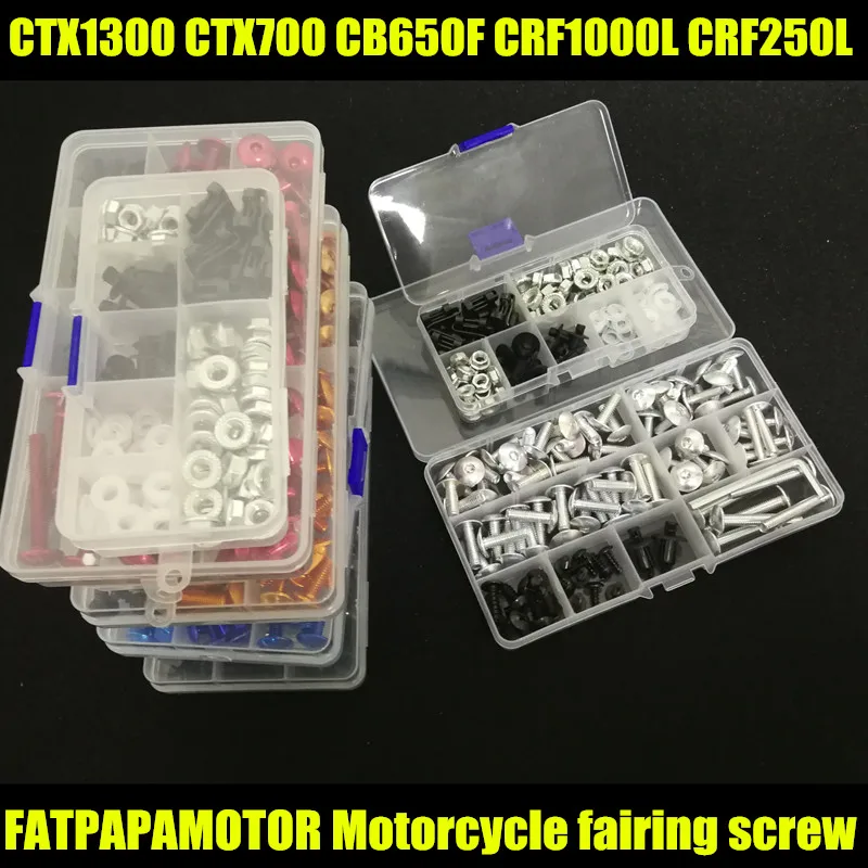 Универсальные болты для обтекателей мотоциклов винты пружинные HONDA CTX1300 CTX700 CB650F