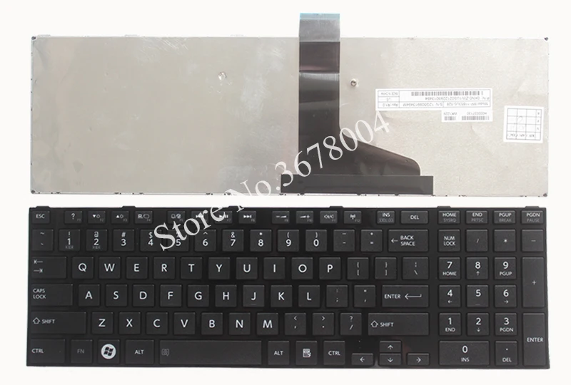 Для Toshiba Satellite L850 L850D L870 L870D L855 L855D C855 Клавиатура ноутбука-английский(США