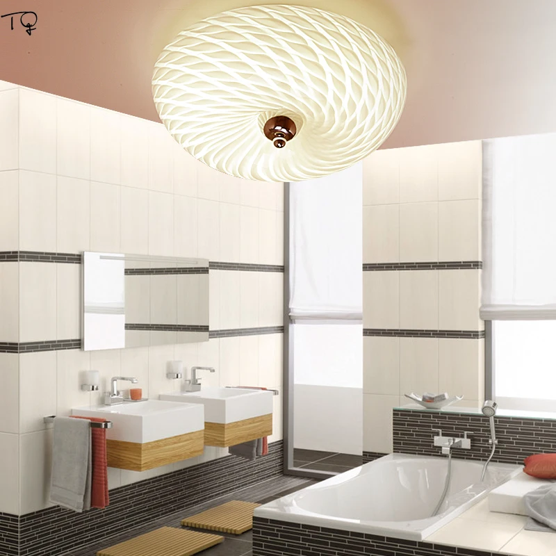 Nordic в виде рыбьей чешуи Светодиодный потолочный светильник современный для