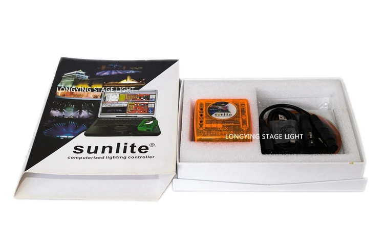 Sunlite Люкс 2 первого класса 1536 канала USB DMX FC контроль лучшая продажа программного