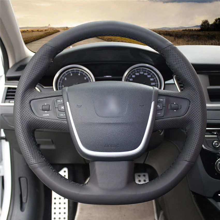 MEWANT черная натуральная кожа замша для Peugeot 508 2011-2018 SW | Автомобили и мотоциклы