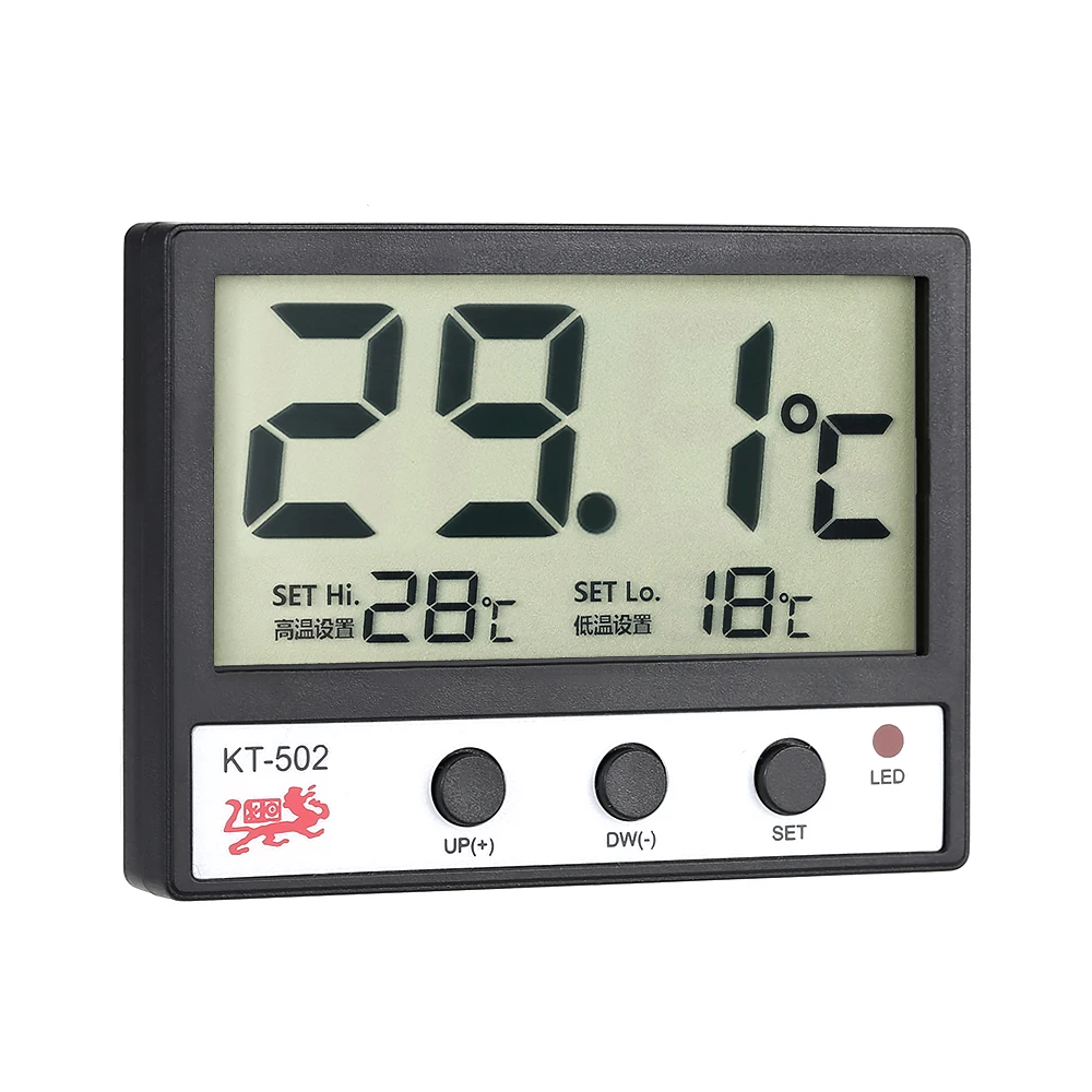 Цифровой мини термометр для аквариума с ЖК дисплеем| |