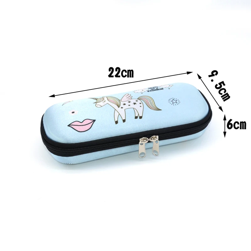 Чехол карандаш с единорогом школьные принадлежности кавайи чехол креативный kalem