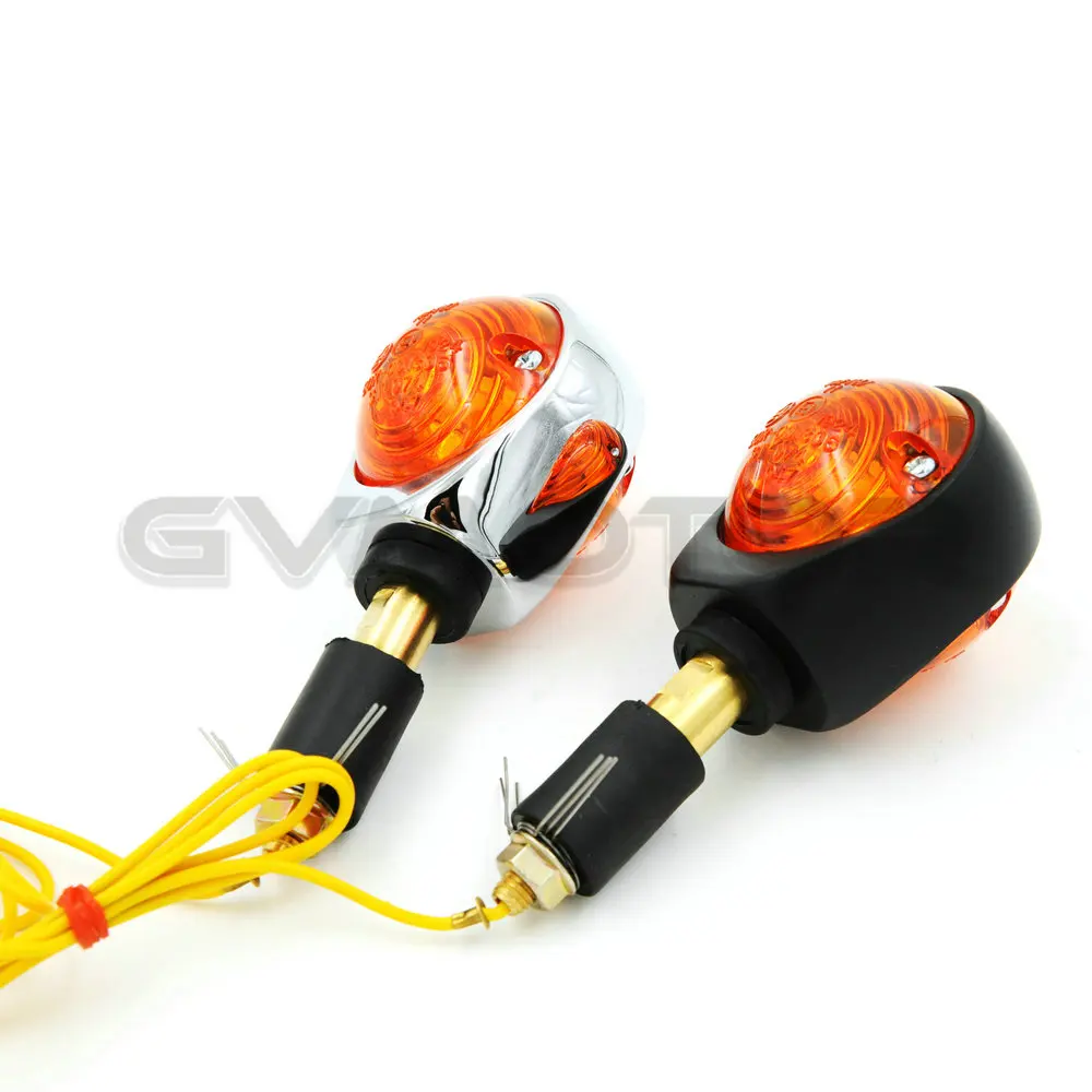 2x винтажный Кафе Racer H21W мотоциклетный фонарь с указателем поворота торцевой