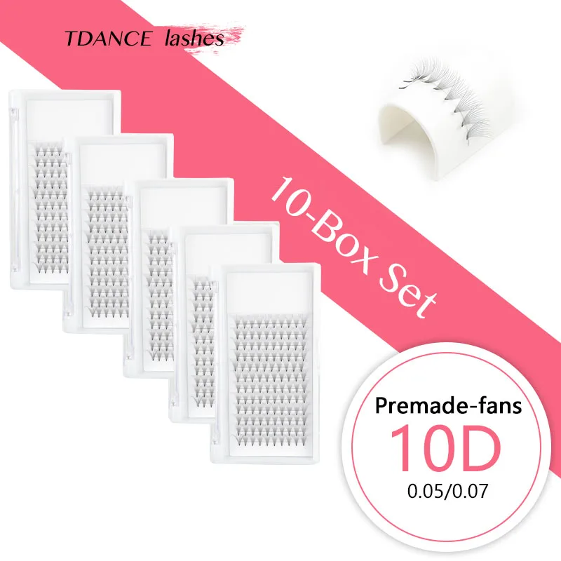 TDANCE 10 Тари/лот D короткий стержень предварительно сделанные вентиляторы 0 05/0 07
