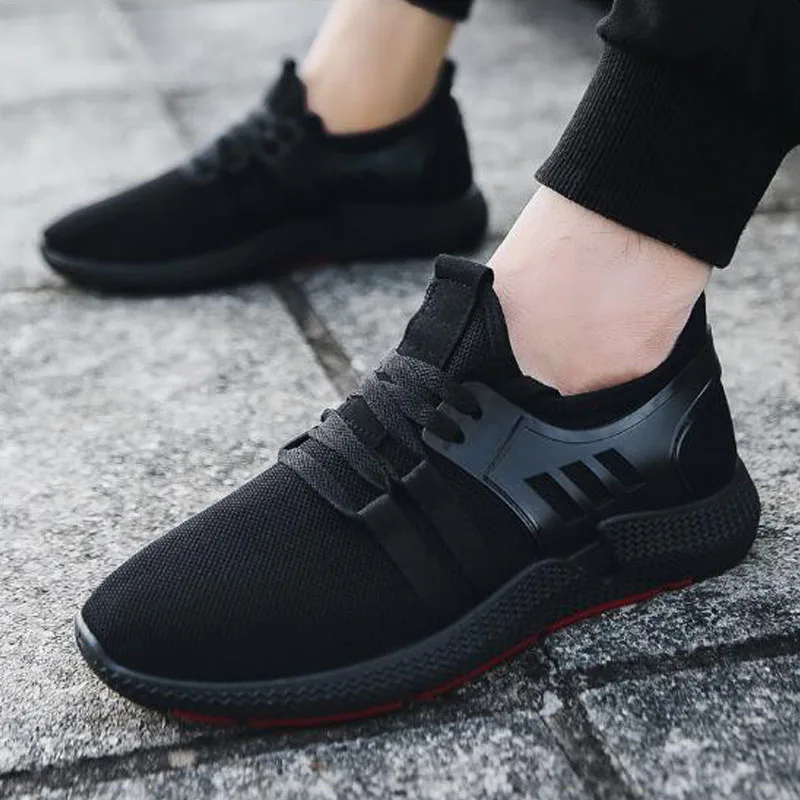 2019 Spring New Explosive Men's Shoes Classic Black Casual Sports Breathable Students Walking Men | Обувь