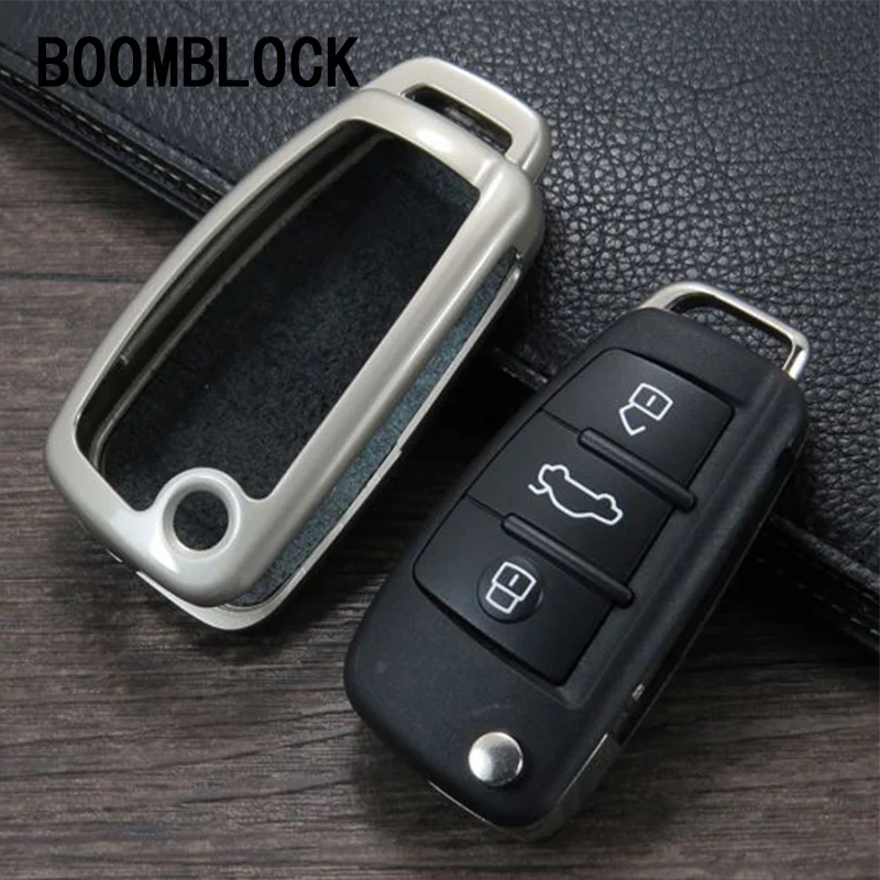 1x ключ чехол для автомобиля Стайлинг Audi A3 8L 8P A4 B8 B7 A6 C5 C7 4F RS3 Q3 Q7 TT A5 A7 A8 Q5 S5 S6 S7