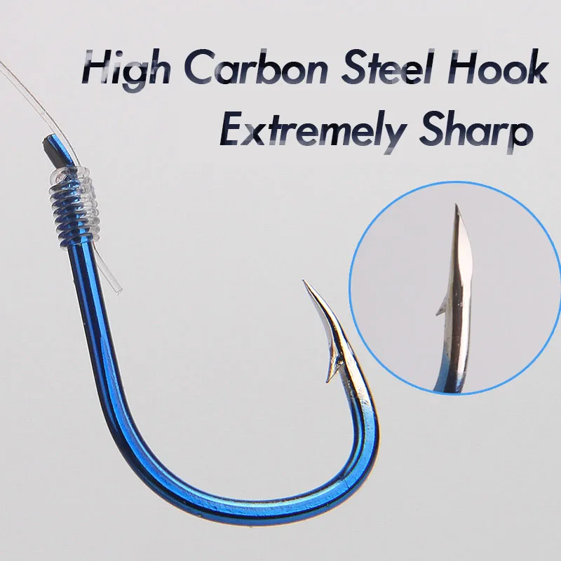2 шт./партия рыболовные крючки из высокоуглеродистой стали 1 # 10 #|barbed hook|fishing hookhigh