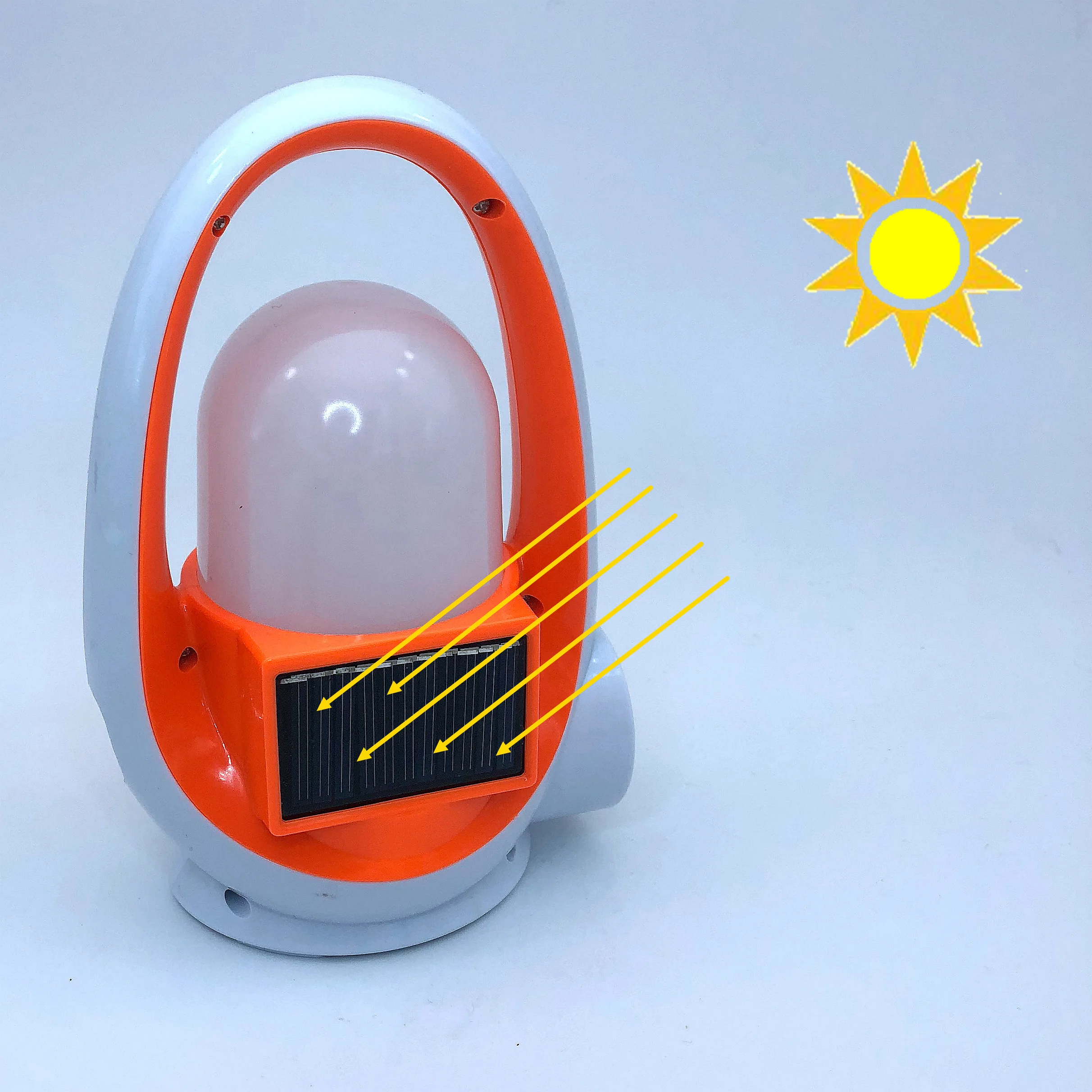 MINGRAY 2019 new Camping Lantern Solar Rechargeable LED handl lamp Plastic Kids Desk Lamp rechargeable Child explore kits | Лампы и
