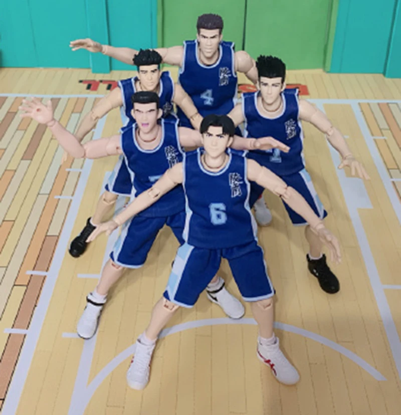 Большие игрушки Dasin Ryonan NO.7 Sendoh Akira NO.14 kichou NO.4 Uozumi ПВХ фигурка SLAM DUNK GT Модель