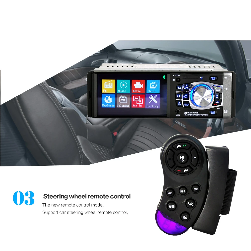 XIAOMI радио авто радио 1 Din Bluetooth SD MP3 плеер Coche радио Poste Para Авто аудио стерео Carro Samochodowe Automotivo