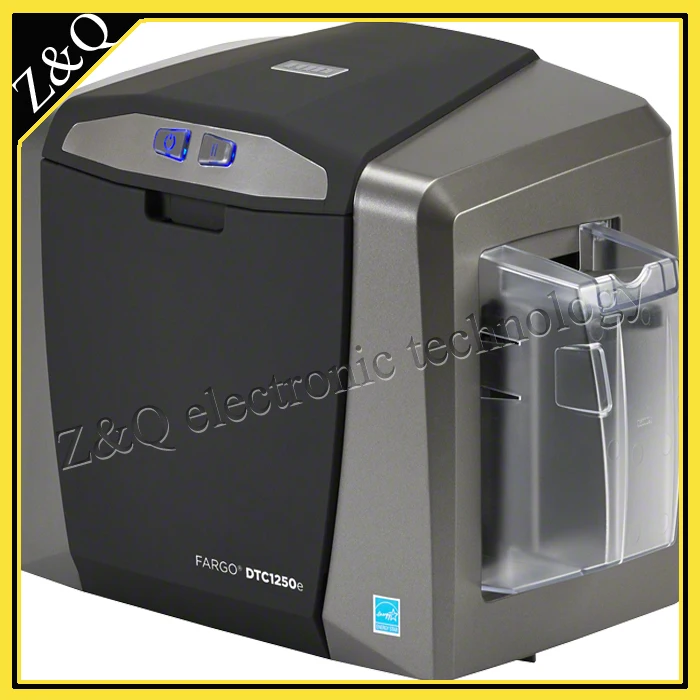 Fargo DTC1250e двухсторонний карточный принтер Fargo45500 YMCKO лента|ribbon printer|printer chinafargo printer |