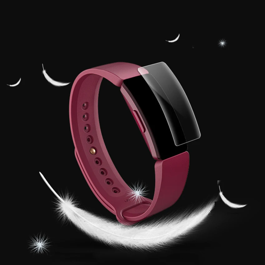 2 шт полное покрытие прозрачный протектор экрана для Fitbit Inspire/HR ультра тонкая HD мягкая защитная пленка tpu для Fitbit Inspire аксессуар