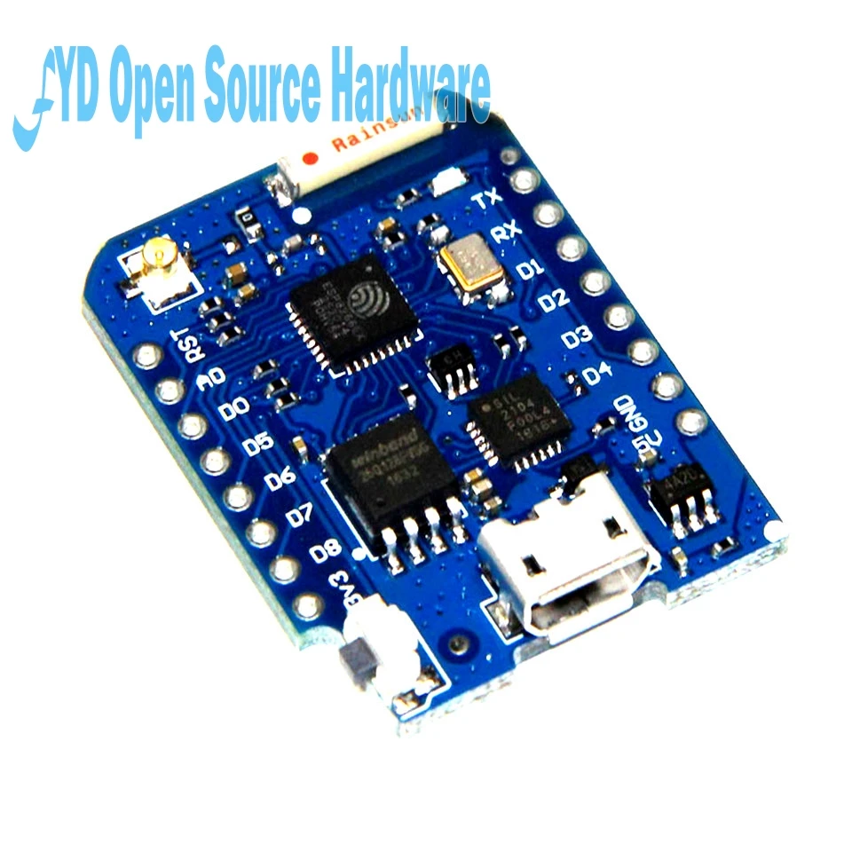 1 шт. D1 Pro mini 16 м с внешней антенной разъем ESP8266 беспроводной Интернет вещей |