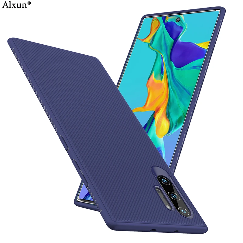Alxun для samsung Galaxy Note 10 Plus чехол Ультратонкий Мягкий ТПУ силиконовый матовый Note10 +