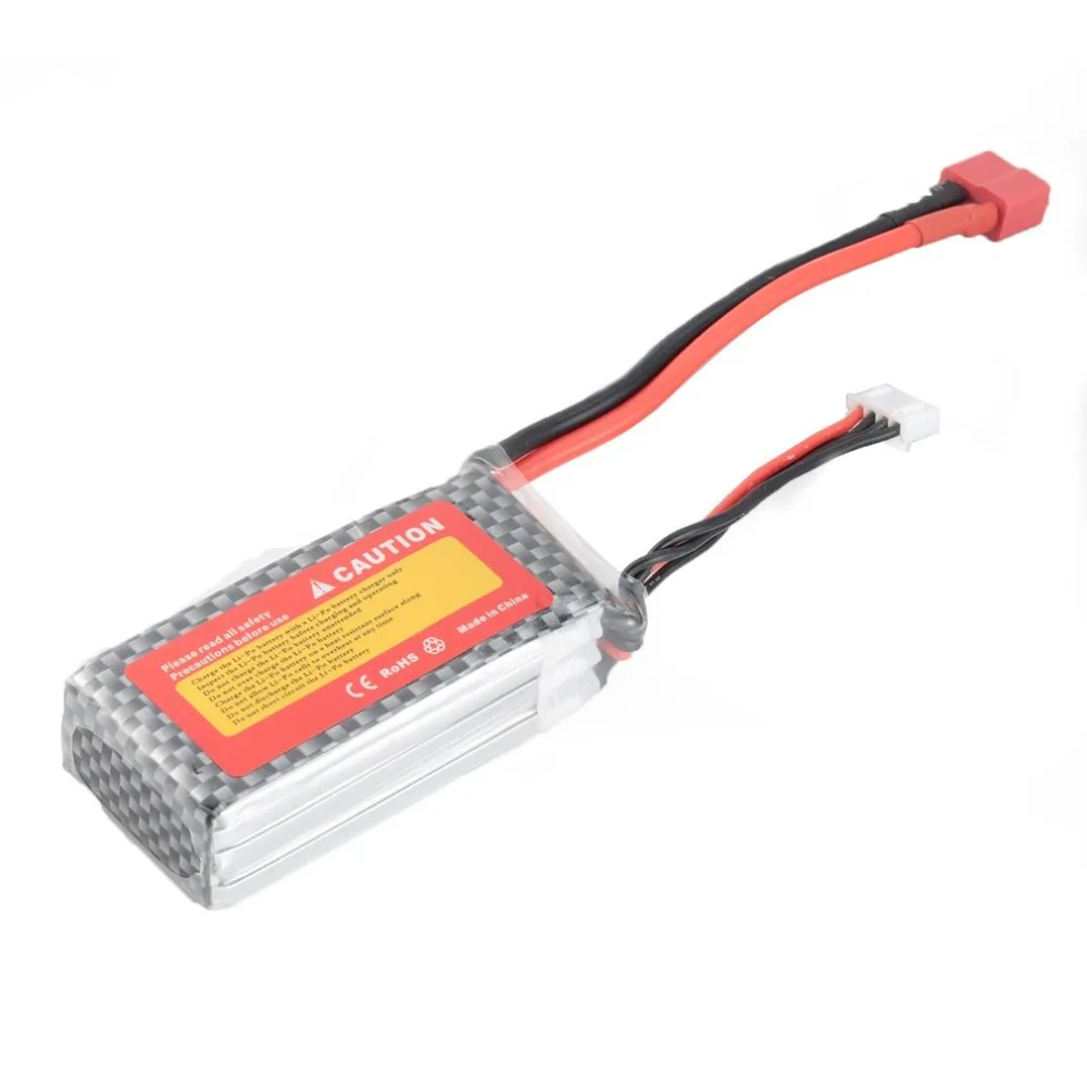 ZOP мощность 11 1 В 1300 мАч 30C 3 S P Lipo батарея T Plug перезаряжаемые для RC гоночный Дрон