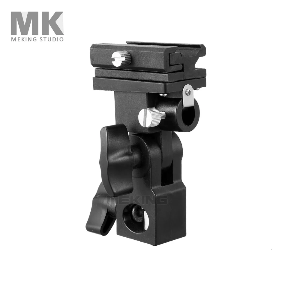 Meking Вспышка Горячий башмак Speedlite фотовспышка держатель поворотный для