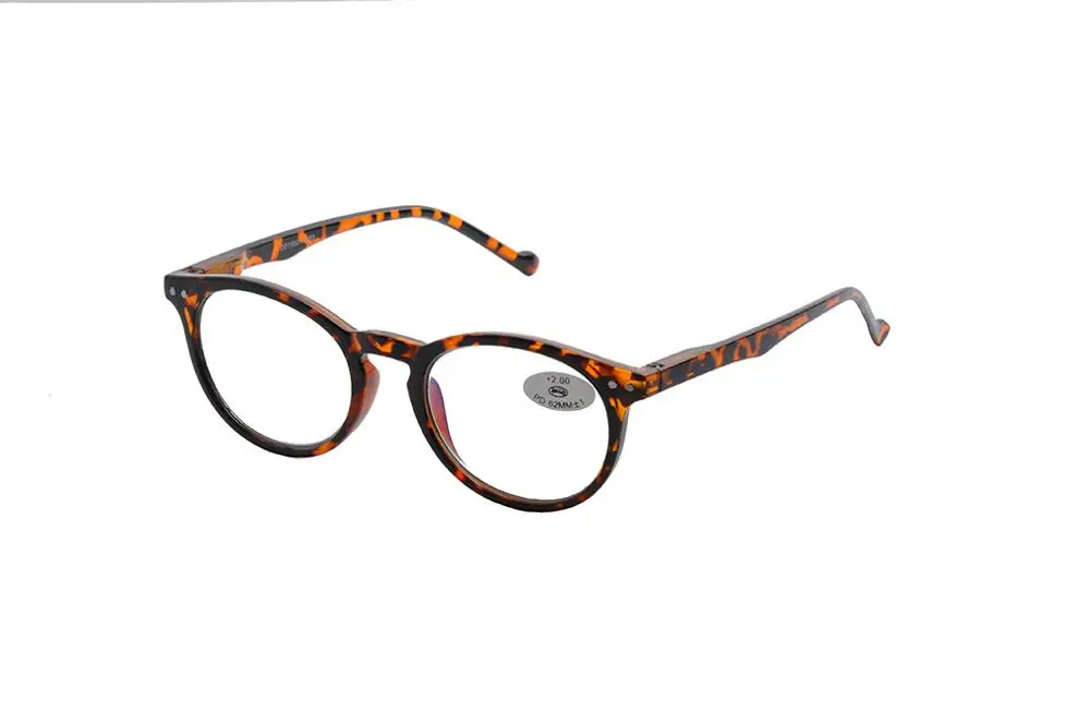 Brown Tortoise Компьютерные очки для чтения для женщин антибликовые очки для чтения антибликовые Очки w/sping шарнир синий фильтр очки для чтения 2,0 DD1481 - Цвет оправы: Brown Tortoise