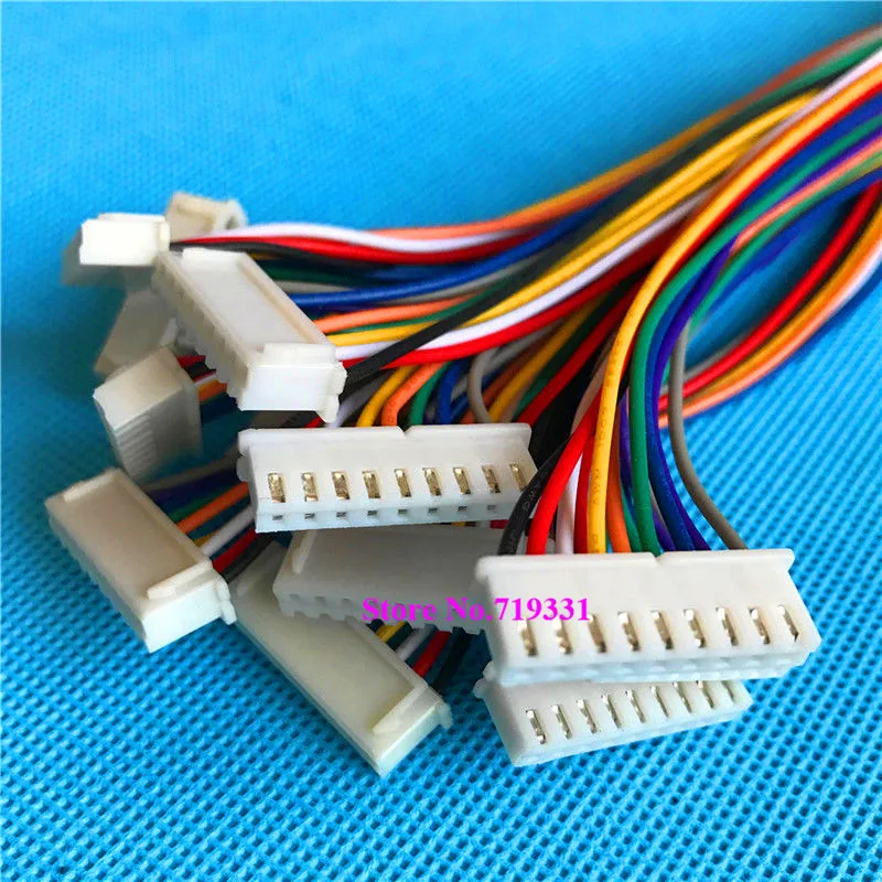 10 комплектов XH 2 54 мм 10Pin Мужской Разъем горизонтальная игла + гнездовая вилка с