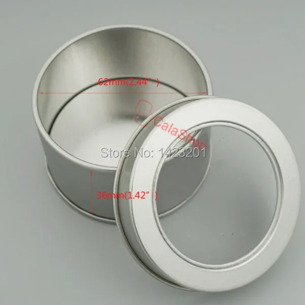 5 шт./лот прозрачная жестяная железная коробка для хранения специй контейнер