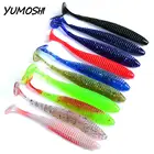 10 шт., искусственные мягкие искусственные джиг-головки 8,5 см