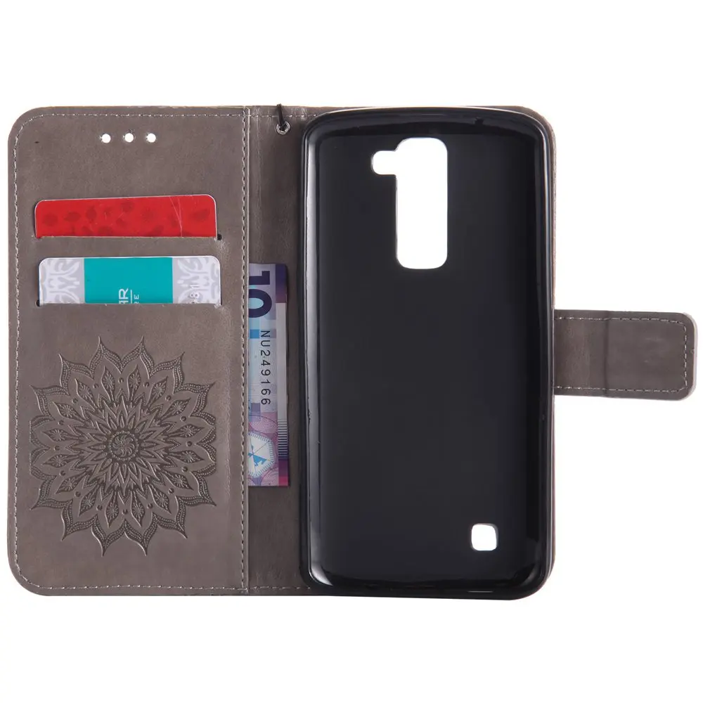 Чехол для LG K7 7K X210 X210ds DS TPU кошелек Флип телефон кожаный чехол K 7 Treasure LTE Tribute 5X210