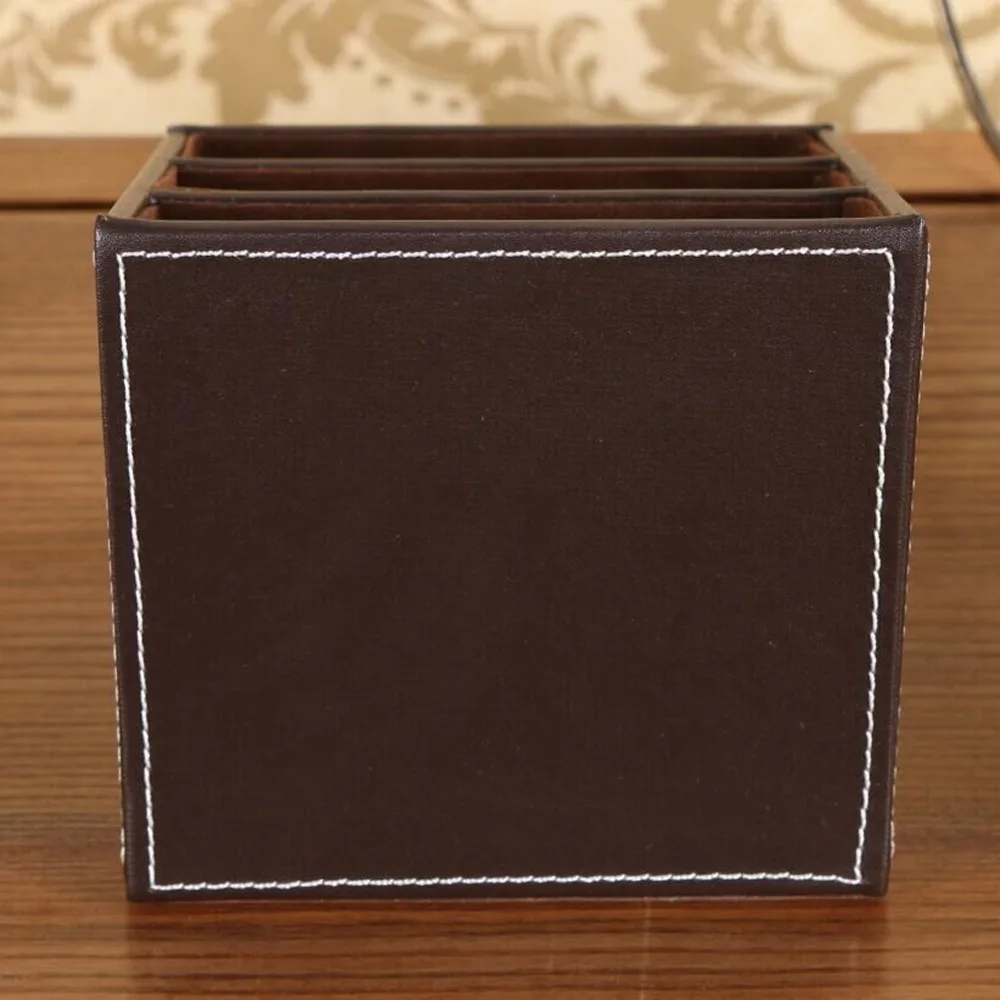 Органайзер для косметики из искусственной кожи с 3 отделениями|organizer for home|cosmetic