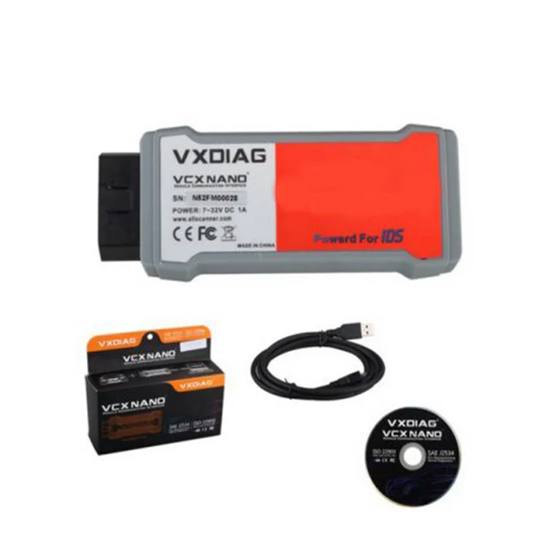 VXDIAG VCX NANO для Ford/Mazda 2 в 1 USB/Wifi IDS V112 автоматический сканер многоязычная версия