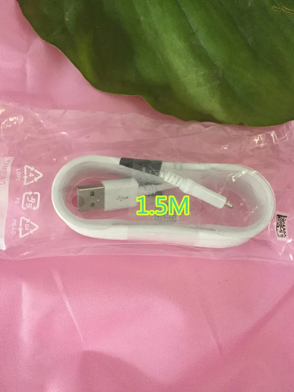 600 шт. 1 5 м 100% Оригинальный Micro v8 USB кабель для синхронизации данных и быстрой