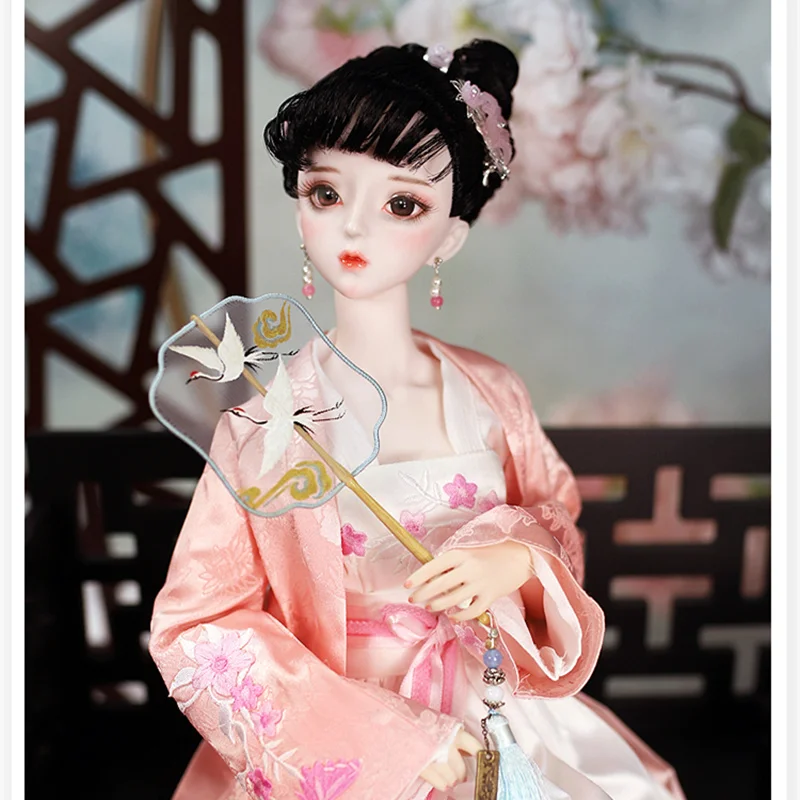 1/3 BJD кукольный шарнир Sheng Minglan с макияжем включает в себя обувь для волос и