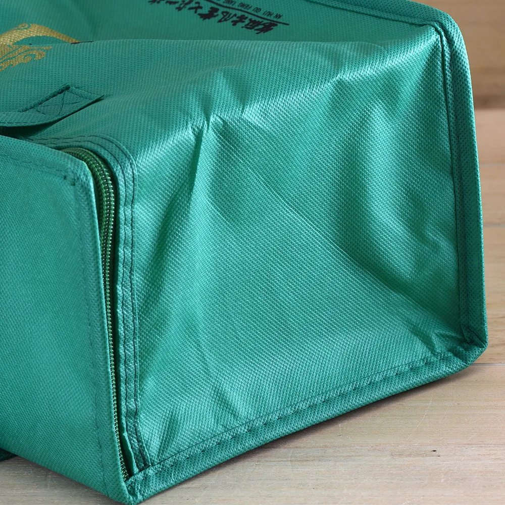 Нетканый охладитель нетканый ланч мешок принимается депонирование|lunch bag|bag lunch