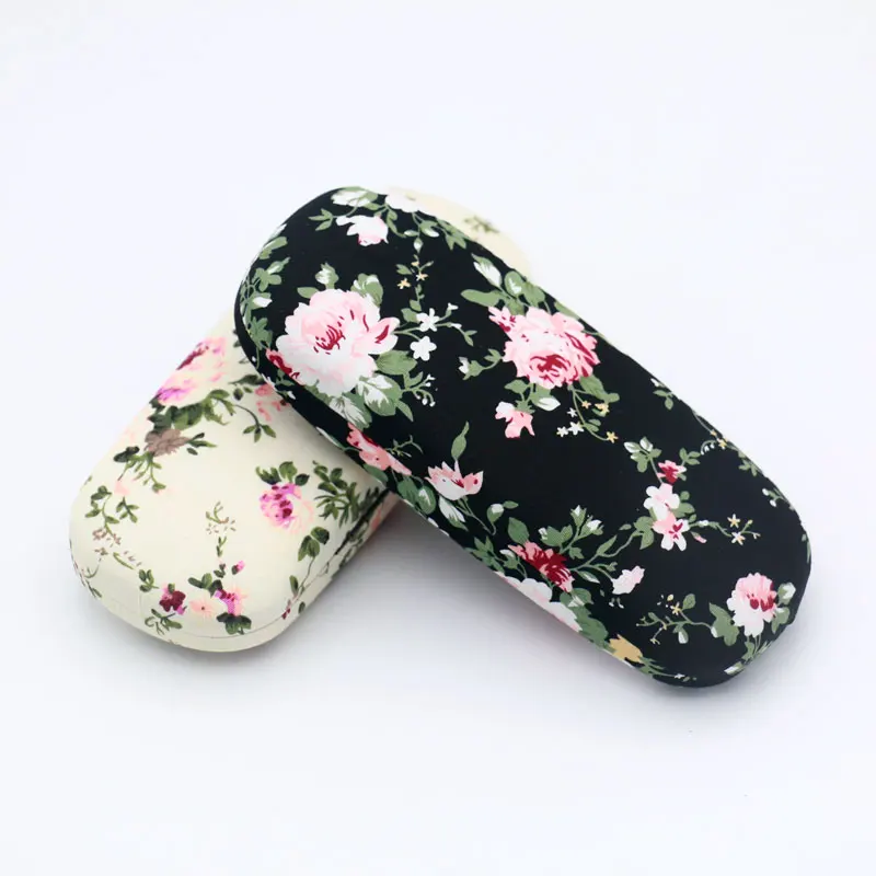 Retro Chinese style Eyewear case men women clean cloth elegant eyeglass Box Art Painting Glasses Case 4 Colors YY-007 | Дом и сад