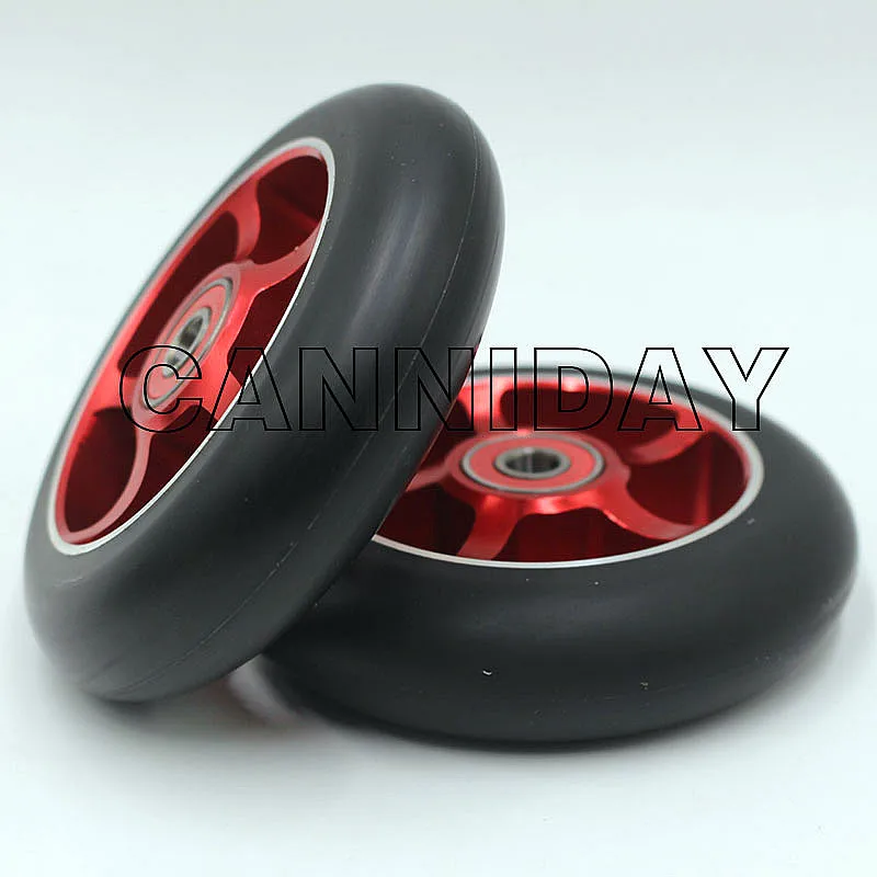 2 шт. 100 мм скутер для трюков в стиле фристайл сменные колеса ступица из