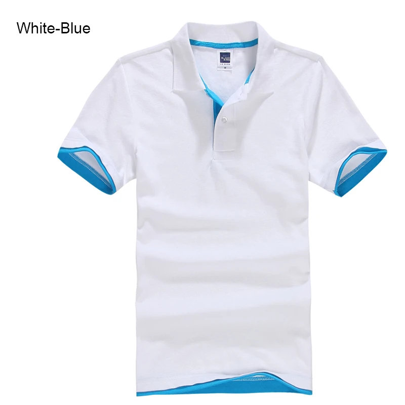 URSPORTTECH Мужская поло из хлопка  XS-XXXL