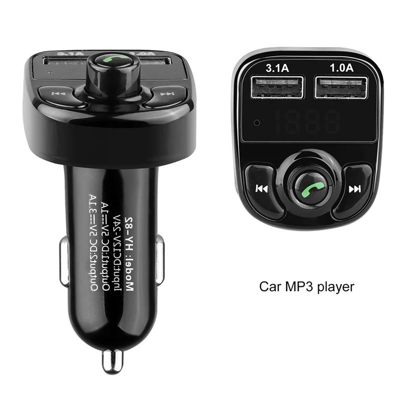 ONEVER fm передатчик беспроводной Bluetooth автомобильный комплект громкой связи MP3