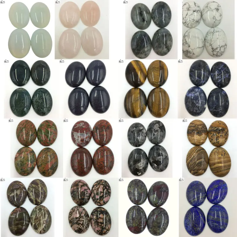 Rhodorite лазурит Глаз тигра Лабрадорит Кристалл Howlite Jaspe Сердолик Кабошон CAB 1 шт или 4