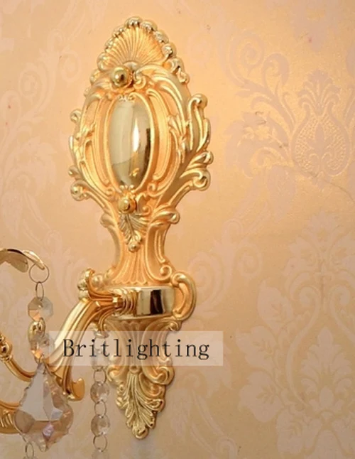 Бра свечи Из светодиодов стены бра хрустальные светильники домашние из